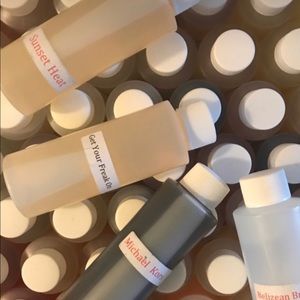 Touch lamp oil burners